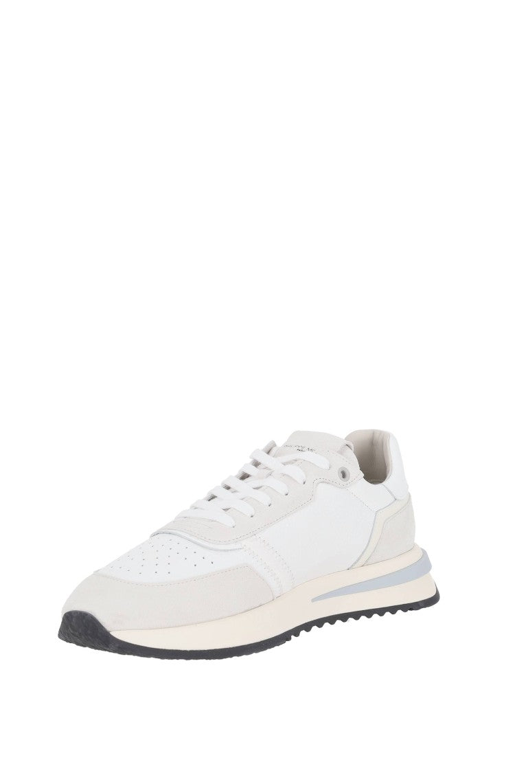 Philippe Model Tropez 2.1 Leather And Suede Running Sneakers