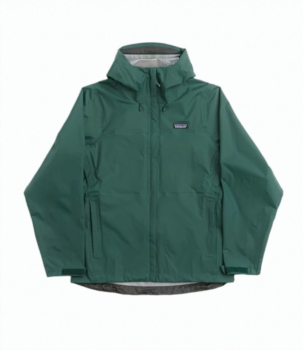 Patagonia Green Nylon Jacket With Hood
