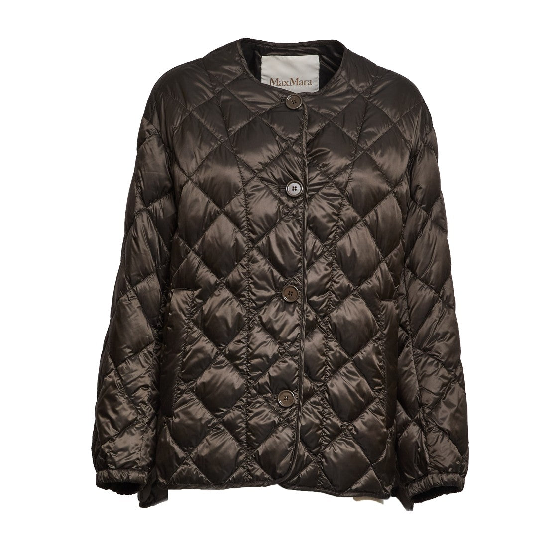 Max Mara Softd Quilted Down Short Jacket