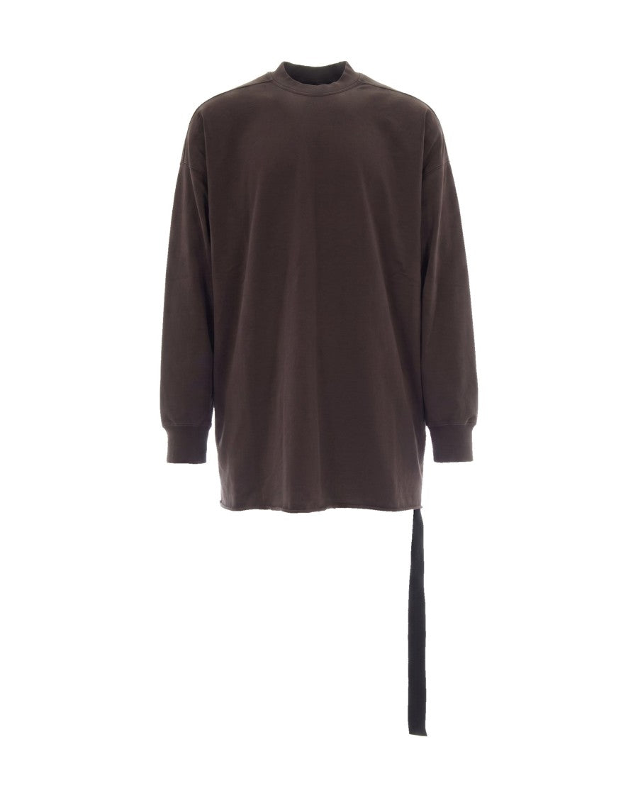 Drkshdw By Rick Owens Dark Dust Oversized Cotton Sweatshirt