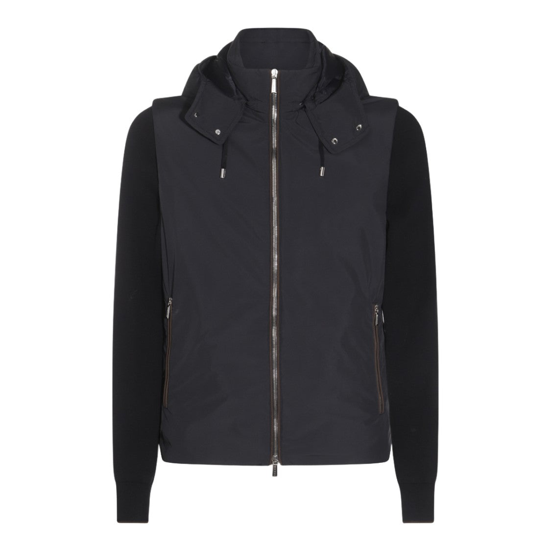 Moorer Men's Casual Jacket With Padded Front