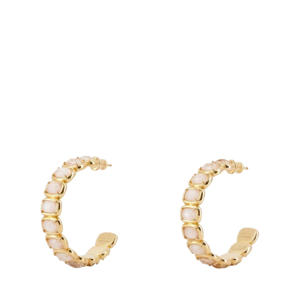 Ivi Medium Toy Earring - Gold Crystal - Or
