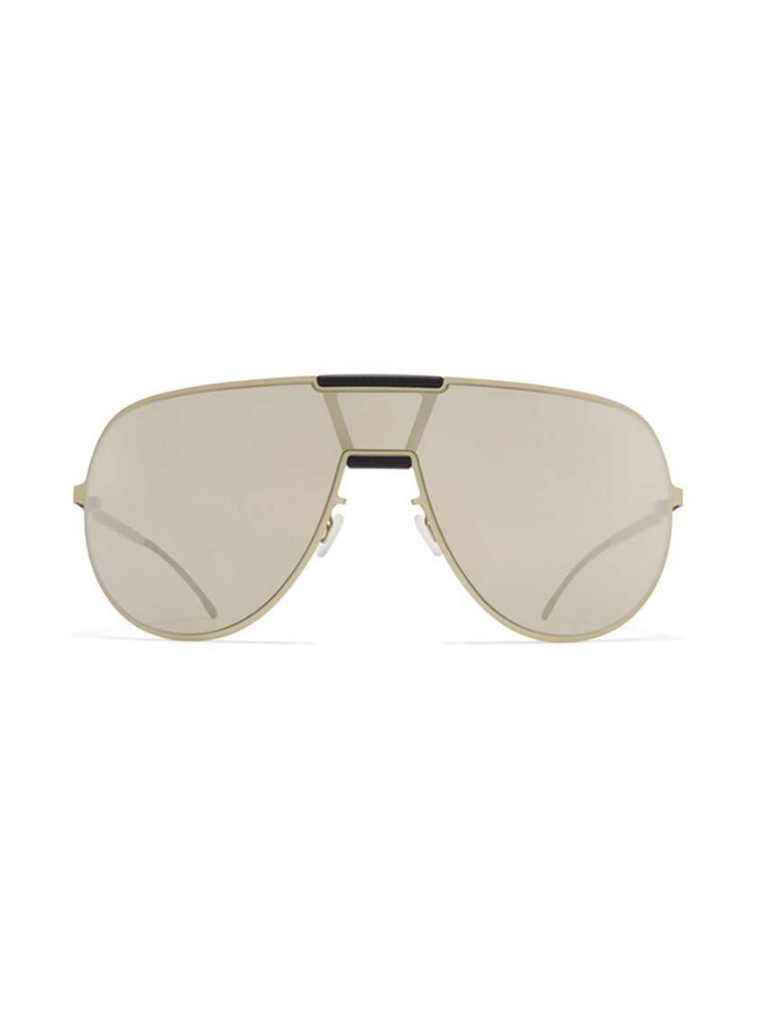Mykita Aviator Sunglasses With Metallic Frame And Tinted Lenses