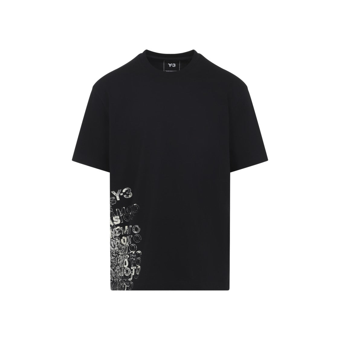 Y-3 Kr2223 Graphic Print T-Shirt With Classic Crew Neck
