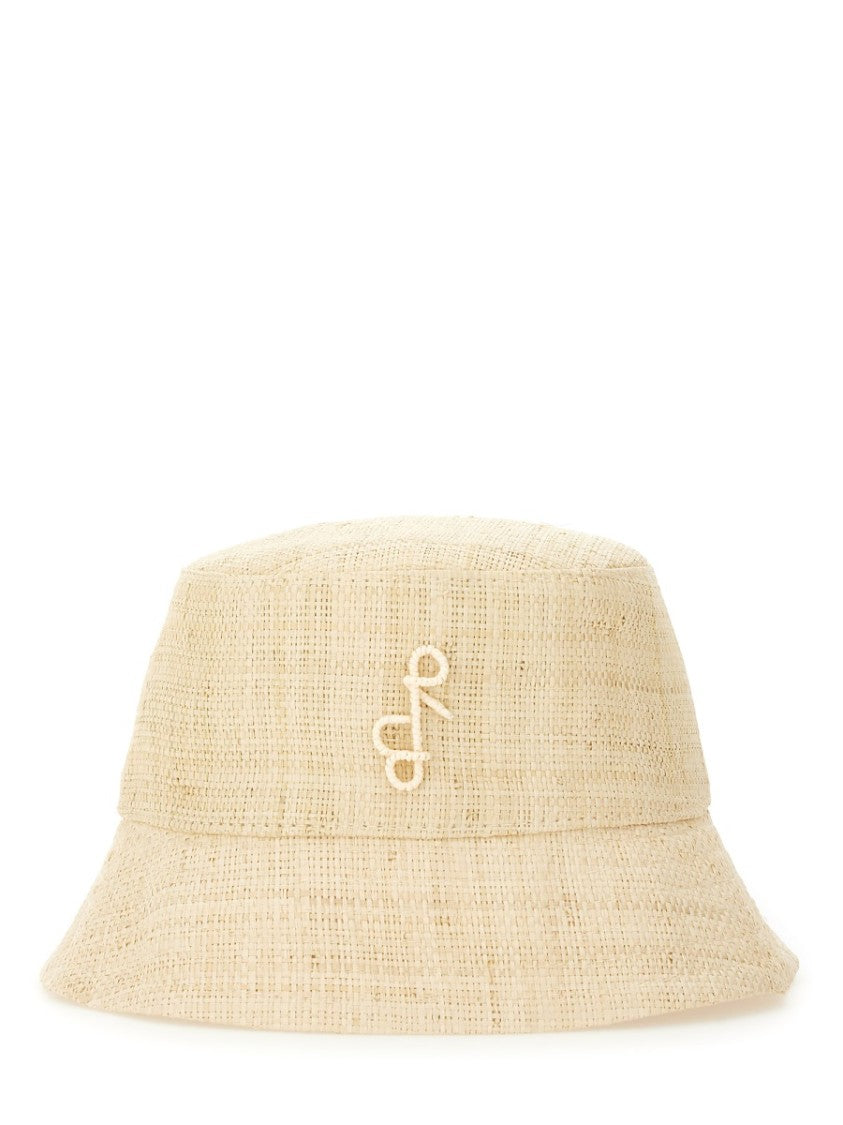 Ruslan Baginskiy Textured Woven Bucket Hat