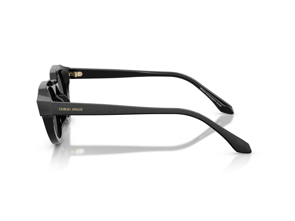Giorgio Armani Gold 0Ar8255u Acetate Geometric Round Sunglasses