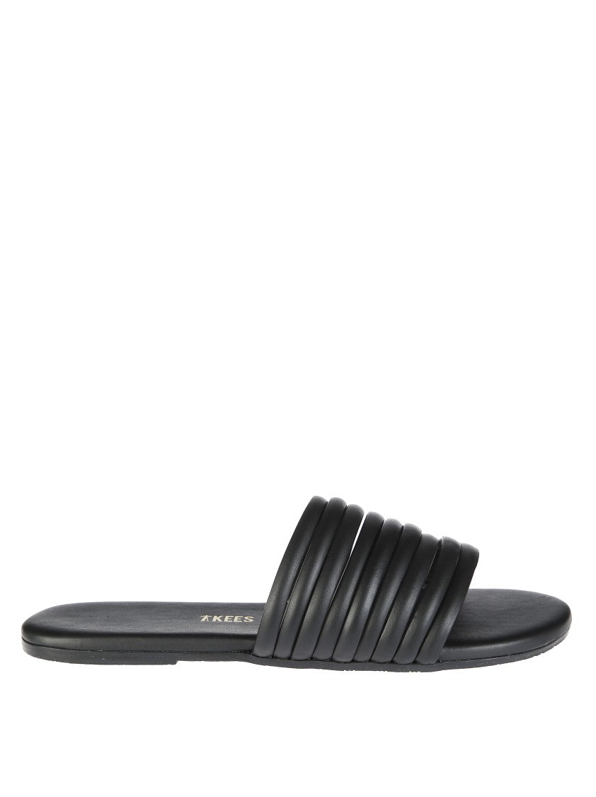 Tkees Black Multi-Strap Sandals