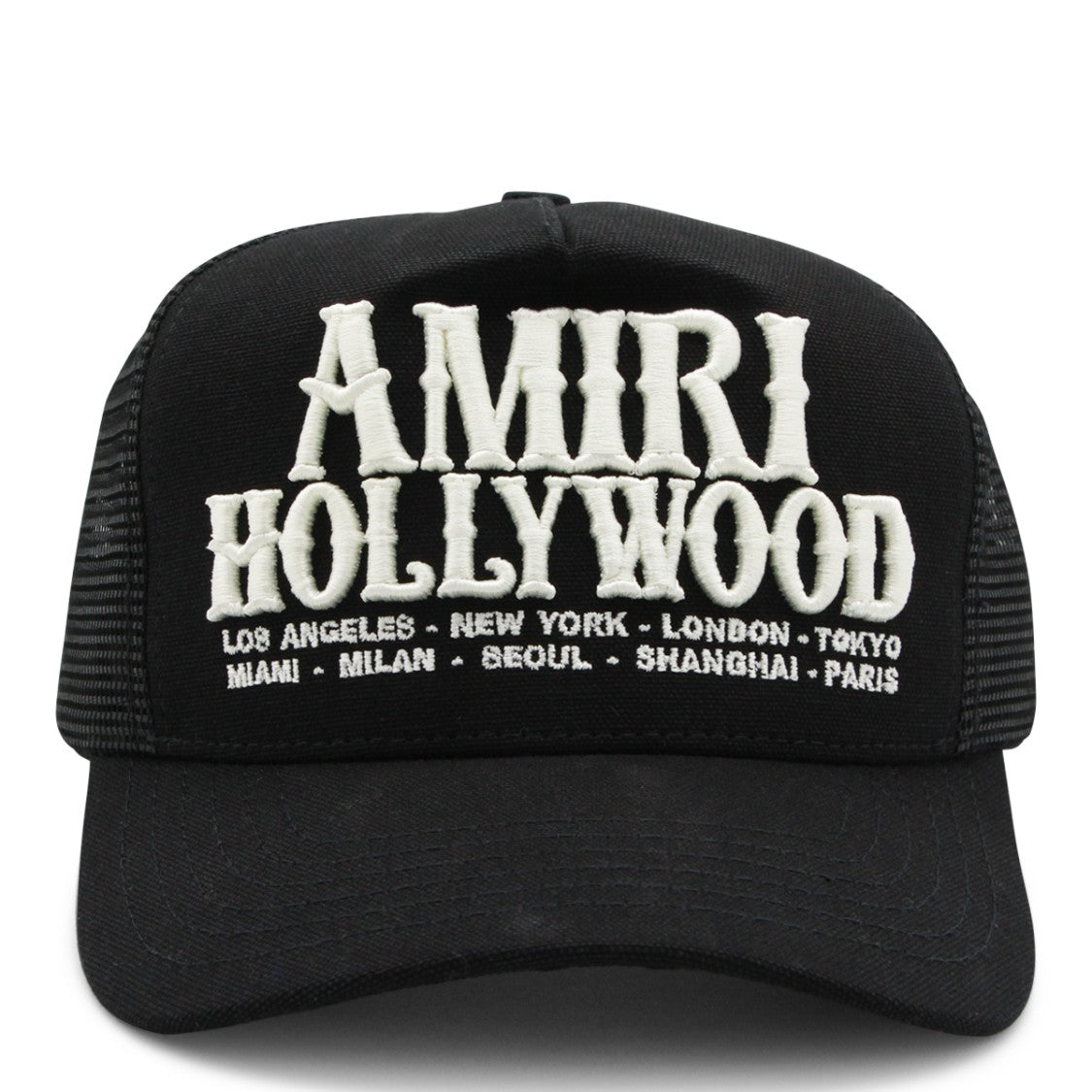 Amiri Black Cotton Hat