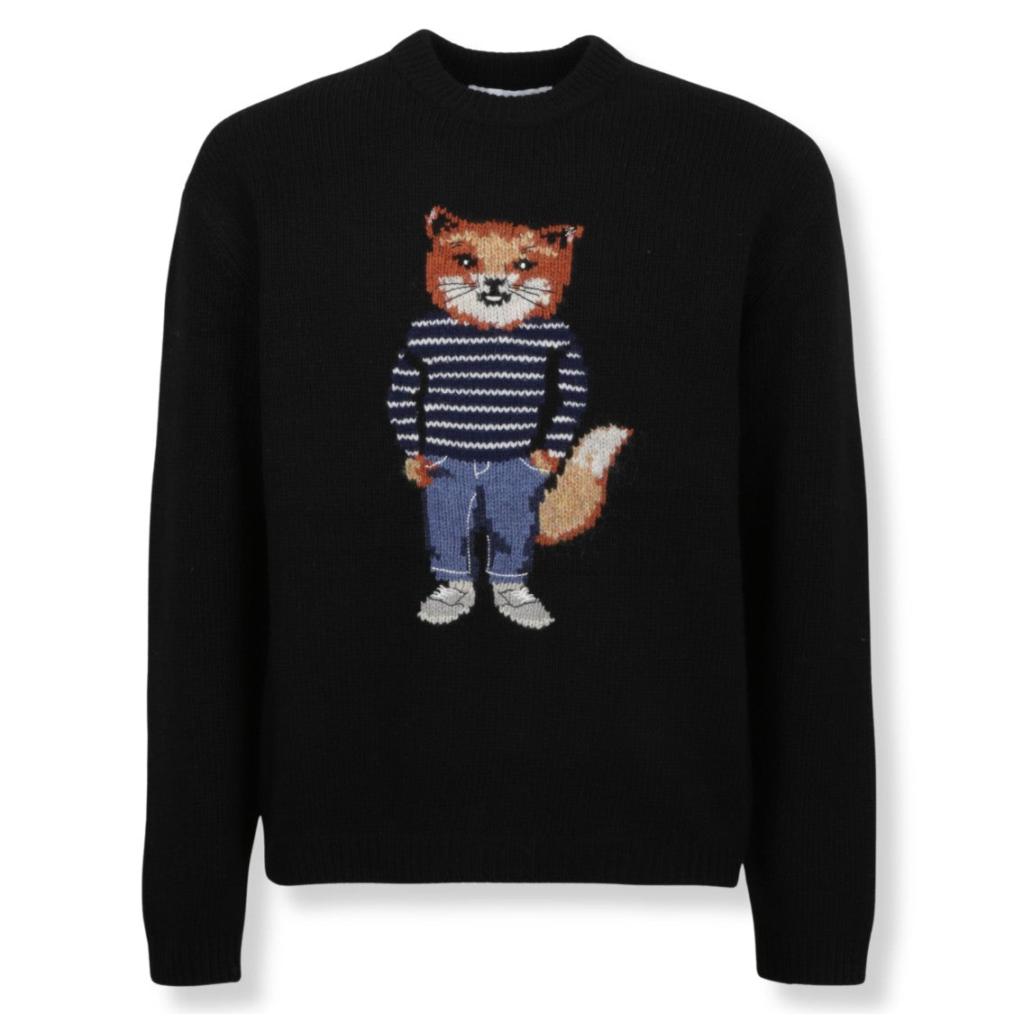 Maison Kitsuné Dressed Fox Crew-Neck Jumper