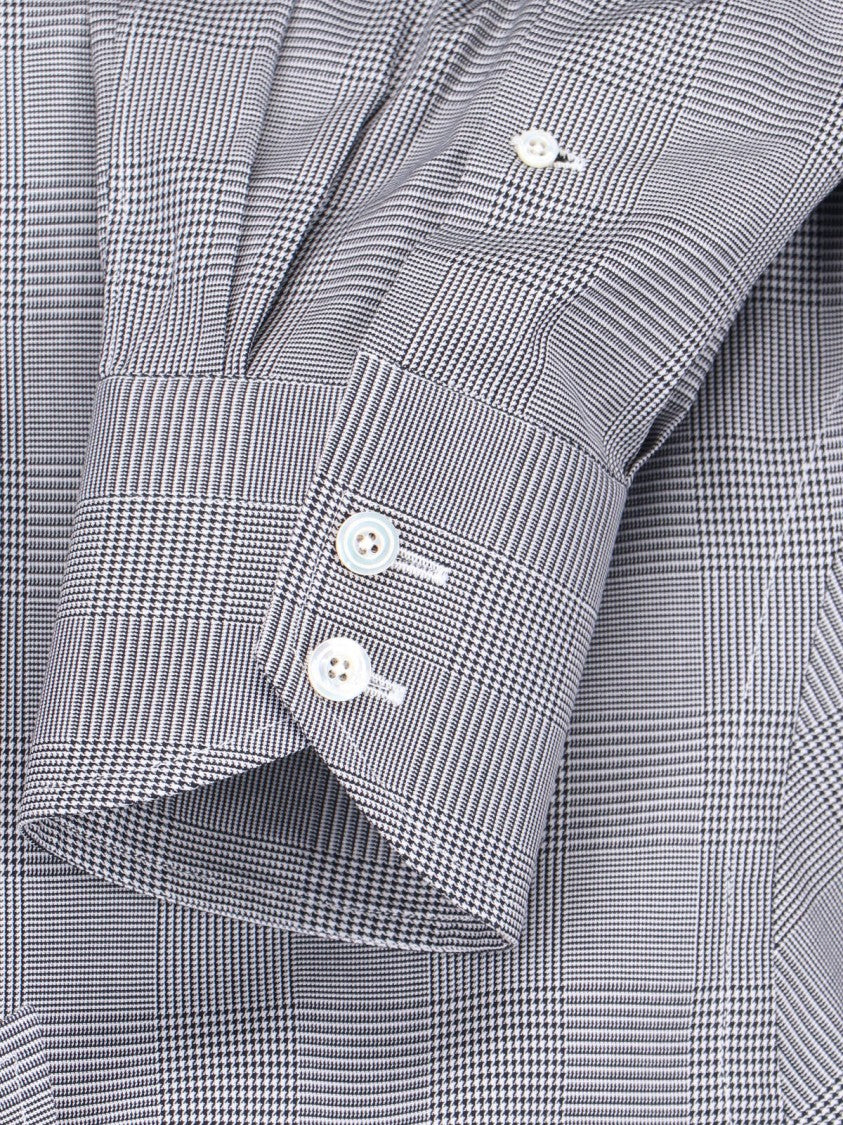 Tom Ford Classic Checkered Button-Down Shirt