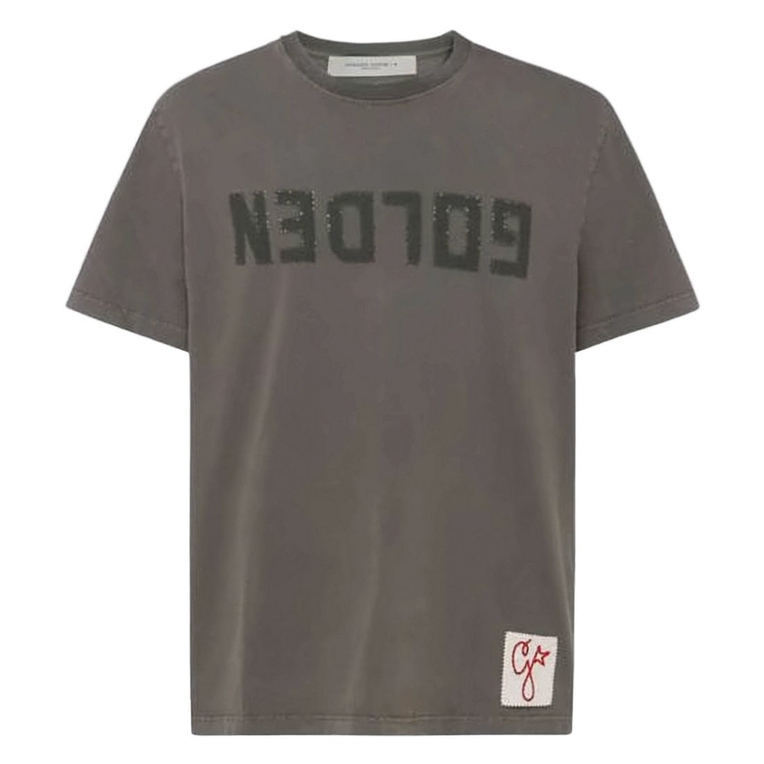 Golden Goose Muted Grey Short-Sleeve T-Shirt