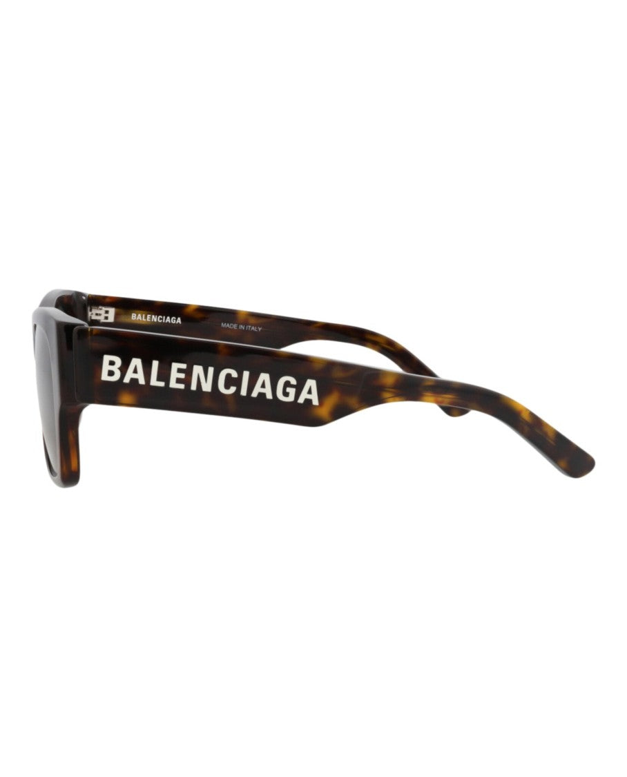 Balenciaga Square-Frame Tortoiseshell Sunglasses Crafted From Recycled Acetate
