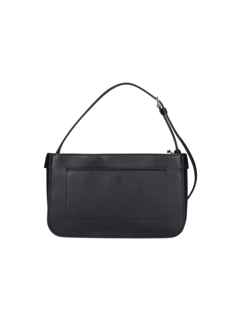 Ferragamo Black Cara Xs Calf Leather Shoulder Bag