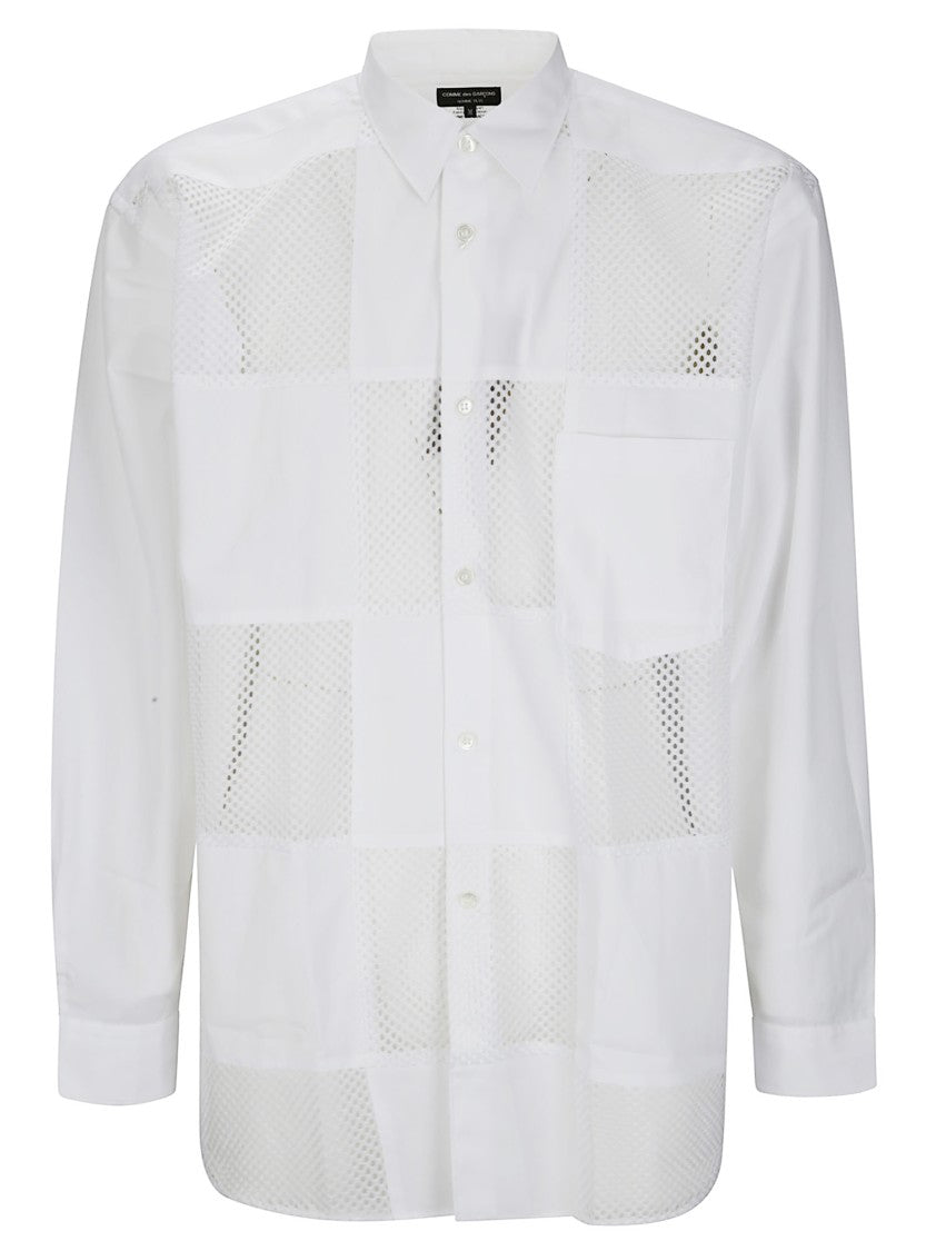 Comme Des Garçons Oversized White Shirt