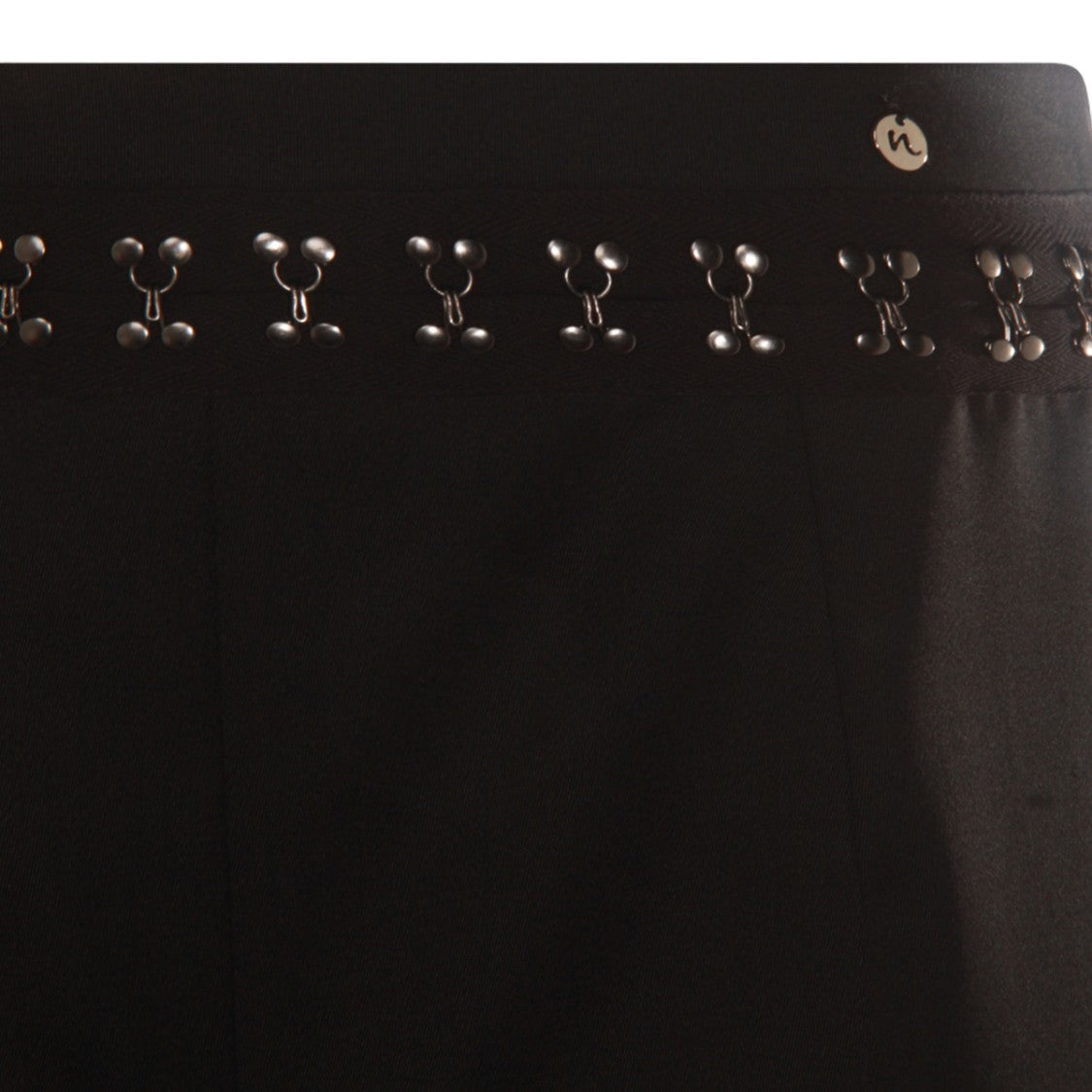 Nissa Wide-Leg Trousers With Decorative Waistband Detail