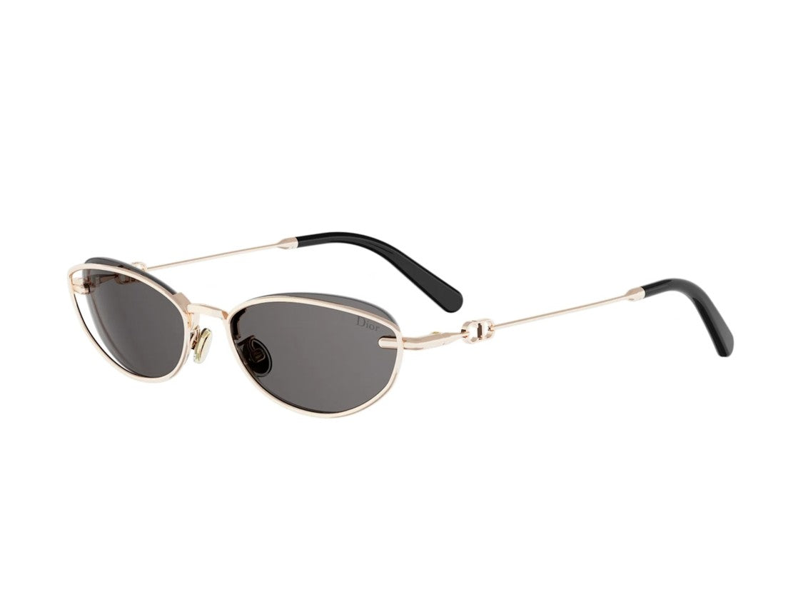 Dior Grey Cd40261u Gold Metal Sunglasses