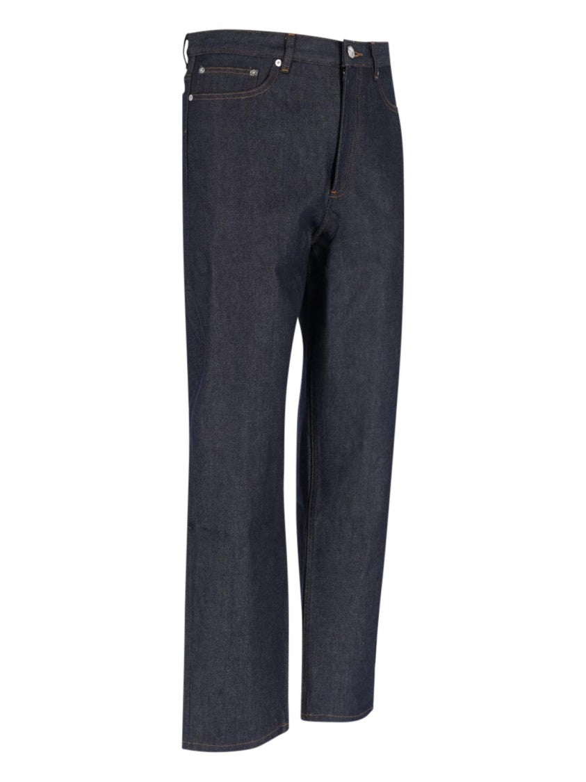 A.P.C. Mid-Rise Straight-Leg Jeans With Classic Five-Pocket Design