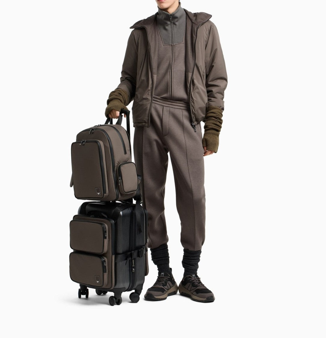 Emporio Armani Water-Repellent Nylon Jacket