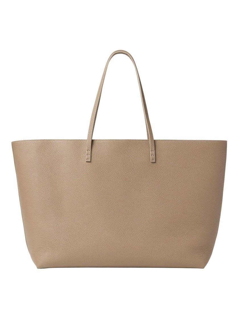 Fendi Roll Medium Detachable Pouch Leather Tote Bag