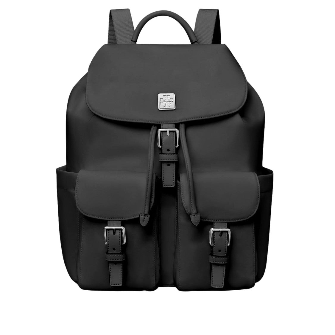Tory Burch Nylon Virginia Backpack With Magnetic Snap Closure