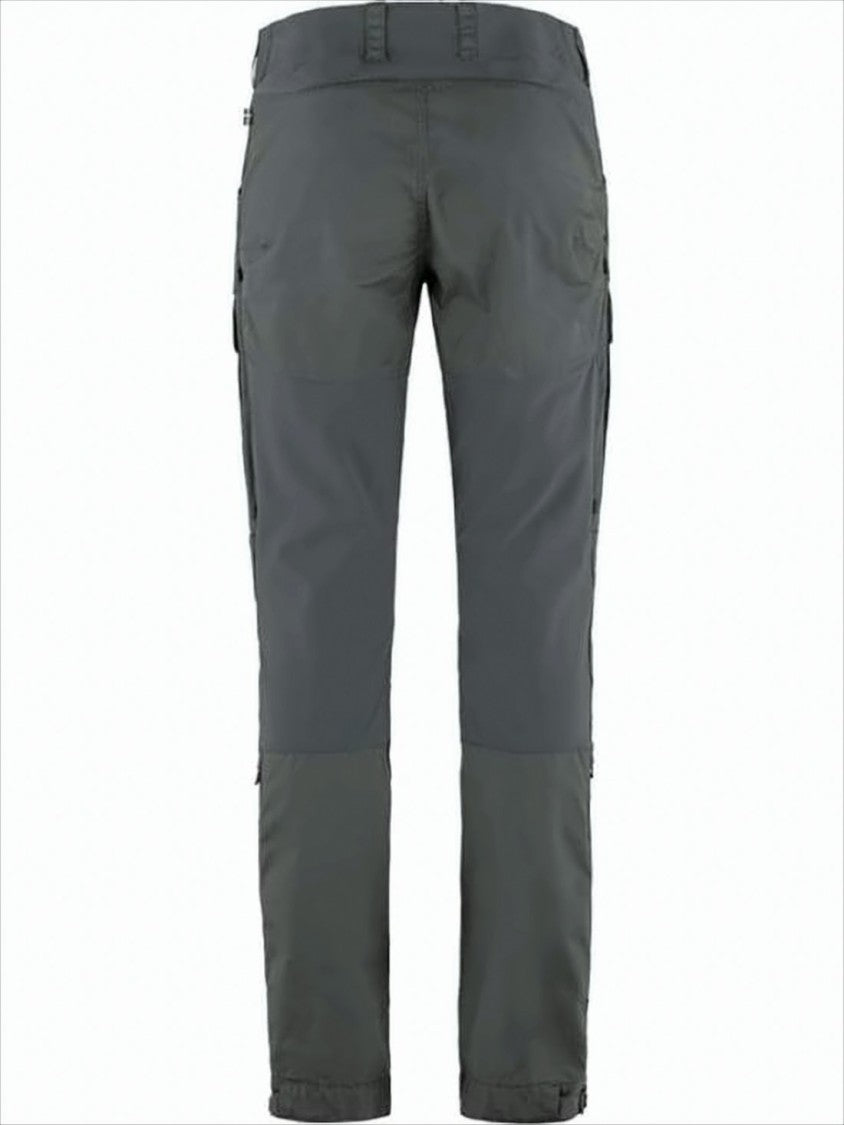 Fjallraven Kanken Two-Tone Straight Pants With Reinforced Panels And Functional Pockets