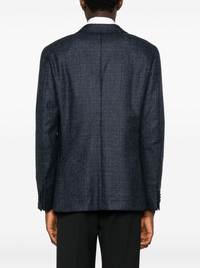 Ermenegildo Zegna Tailored Fit Jacket With Structured Shoulders