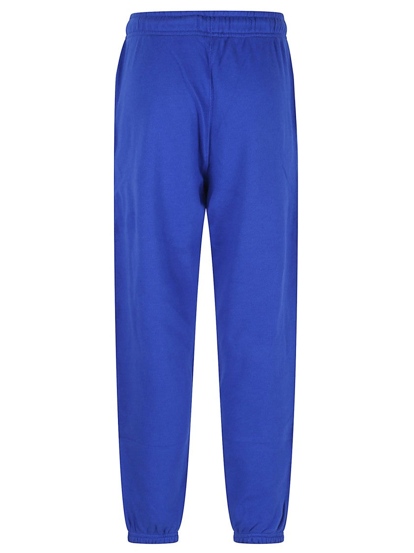 Polo Ralph Lauren Relaxed Fit Blue Trousers With Elastic Waistband