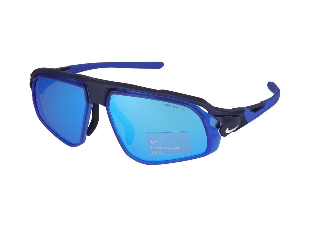Nike Sunglasses Nike Flyfree M Fv2391 410 Matte Navy/Blue Mirror/Volt 59/14/135
