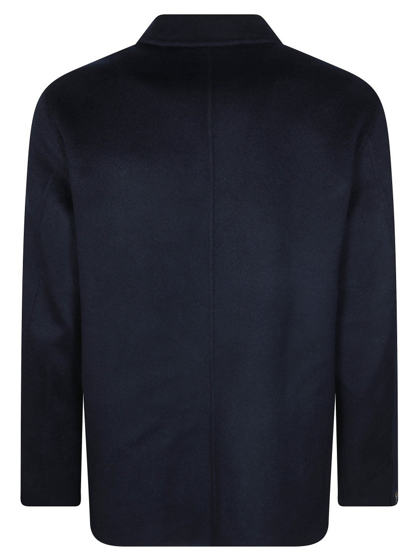 Amaranto Giacca Over Structured Shirt