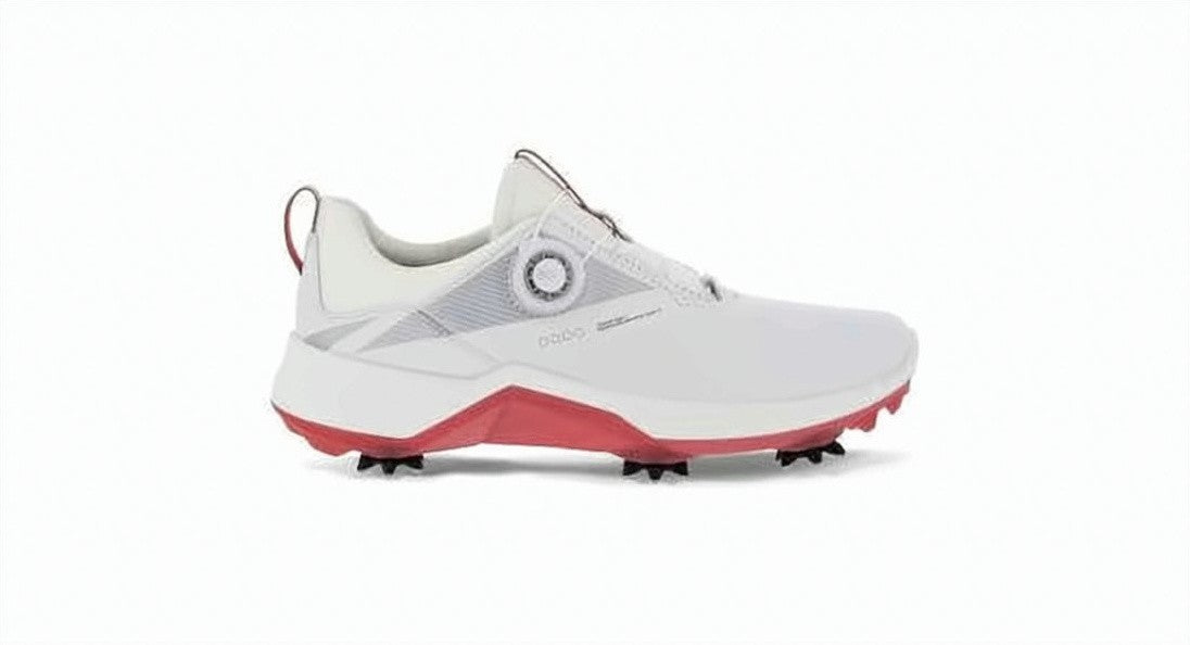 Ecco Sporty White Leather And Mesh Sneakers