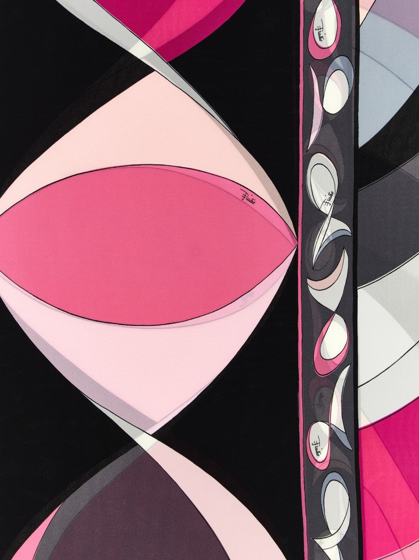 Emilio Pucci 'Marmo' Print Scarf