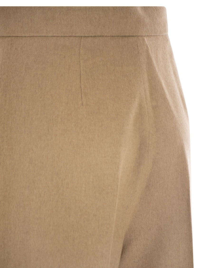 Max Mara Ori - Camel Flare Trousers