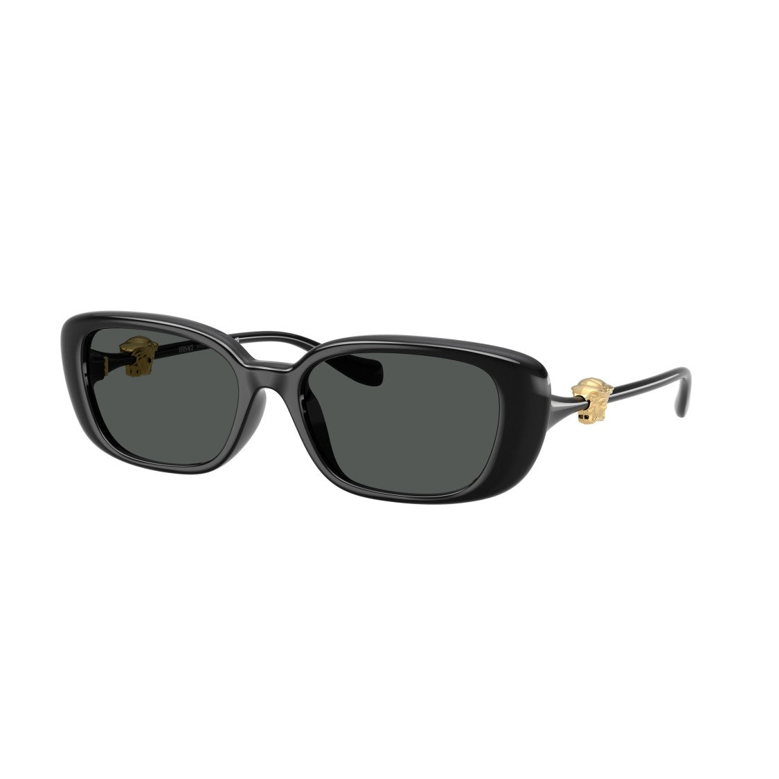 Versace 0Ve4504d Rectangular Black Sunglasses