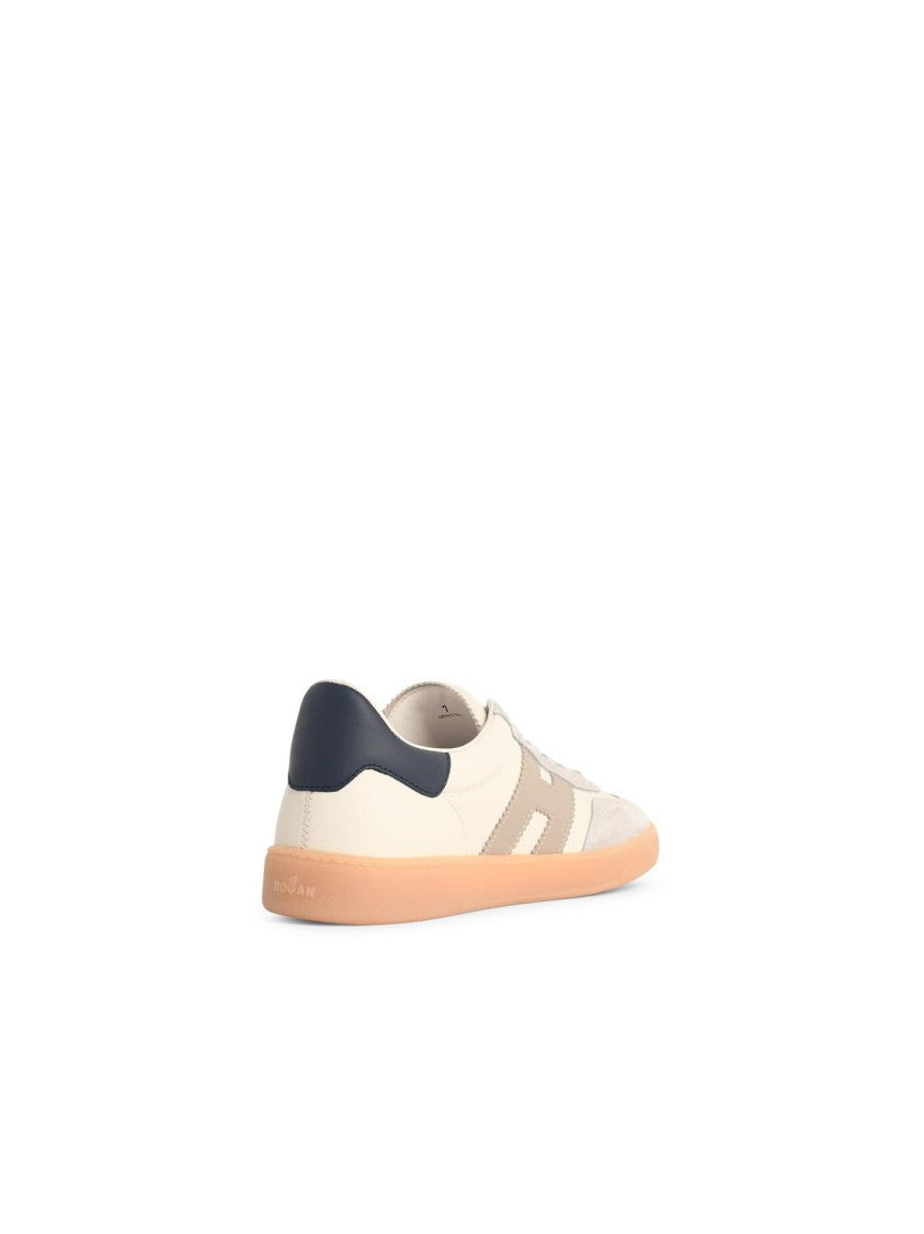 Hogan 'Cool' White Leather Sneakers