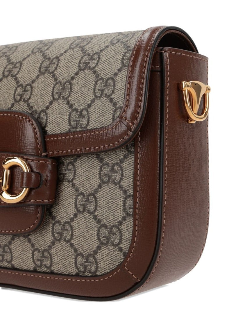 Gucci Beige Canvas Shoulder Bag