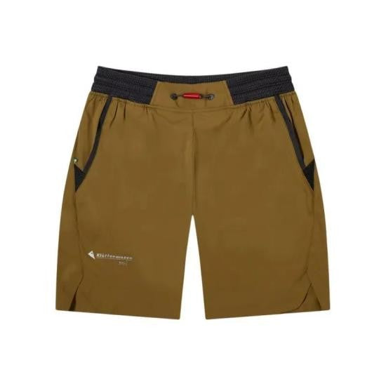 Klattermusen Olive Functional Shorts With Contrasting Accents