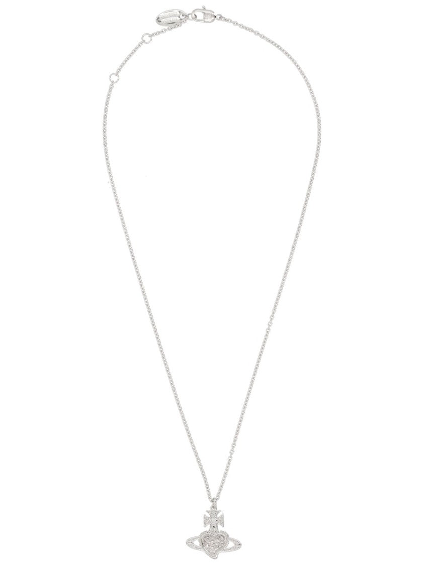 Vivienne Westwood Agnatha Celestial Orb Pendant Brass Necklace