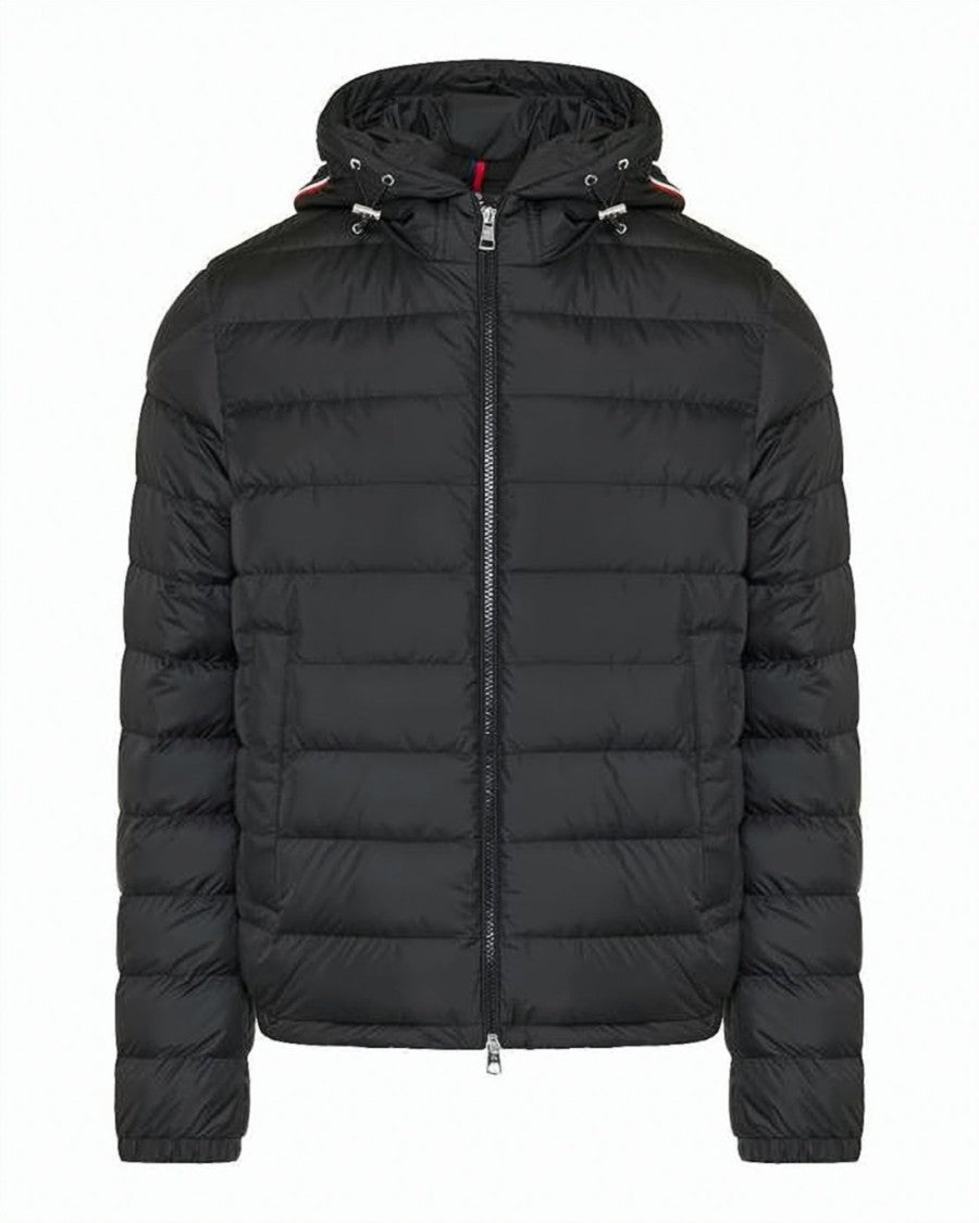 Moncler Quilted Hooded Down Jacket With Matte Finish