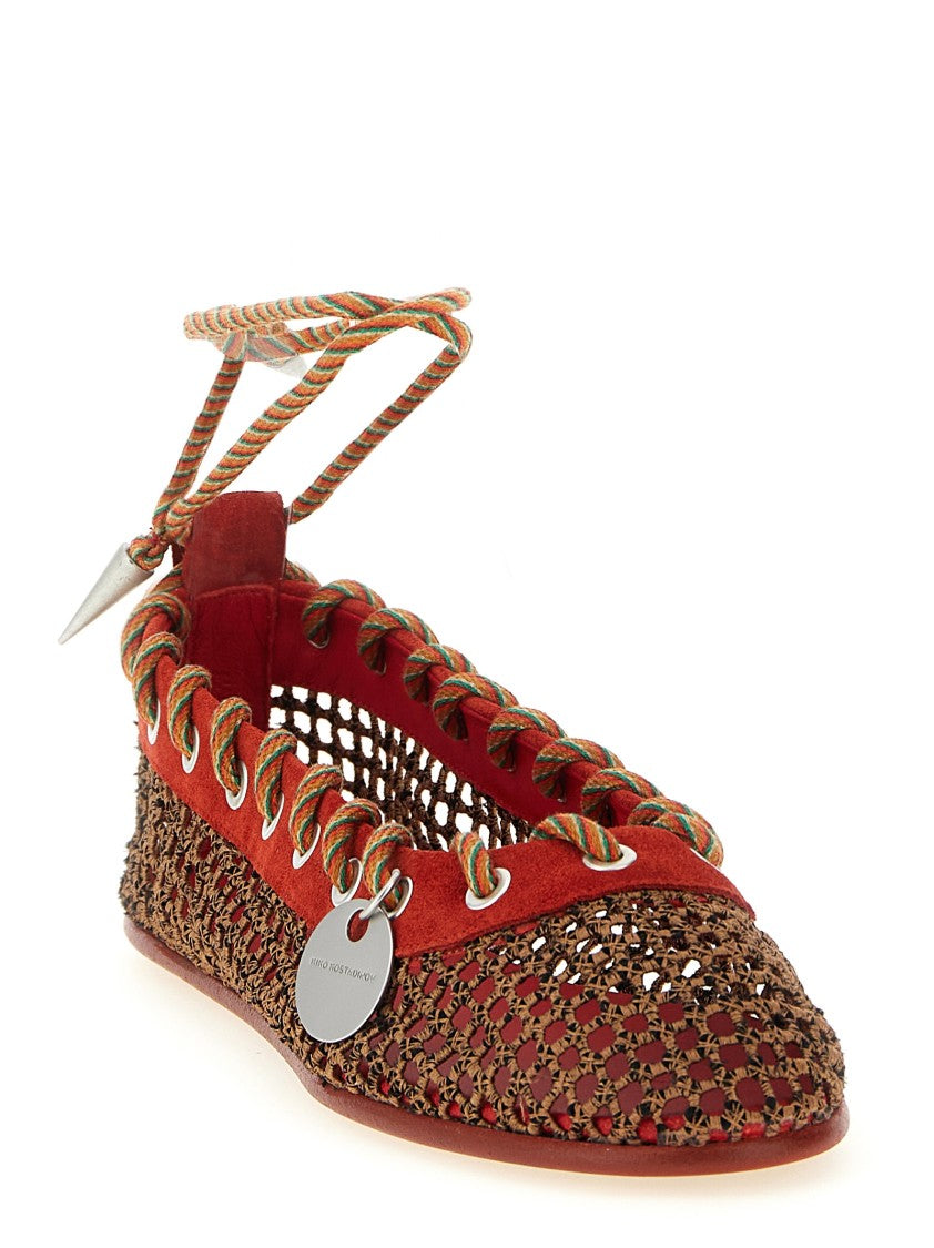 Kiko Kostadinov Reticella' Ballet Flats