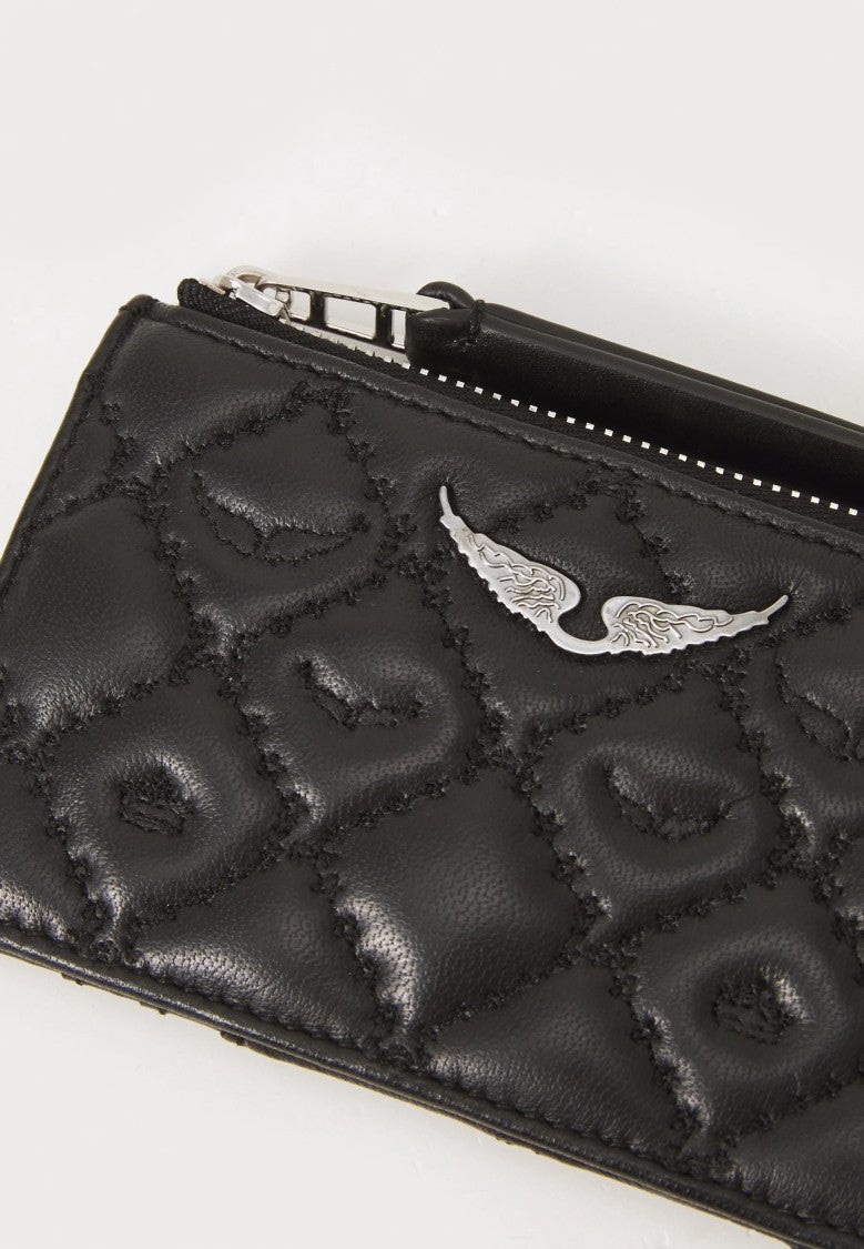Zadig & Voltaire Quilted Monogram Card Holder