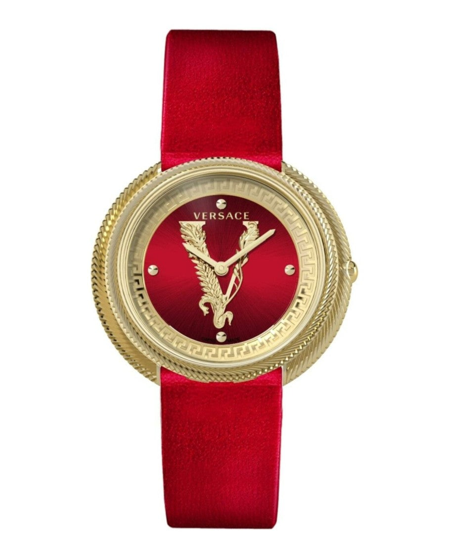 Versace Versace 38Mm Yellow Gold Case Watch