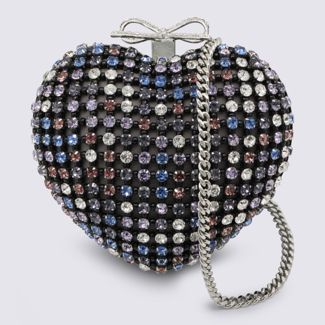 Self-Portrait Multicolor Embellished Clutch