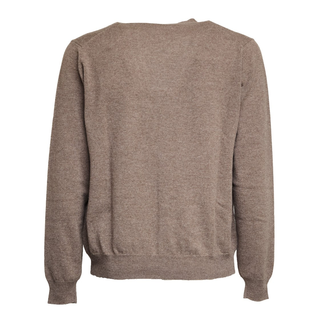 Filippo De Laurentiis Cashmere-Wool Blend Cardigan With Ribbed Finish