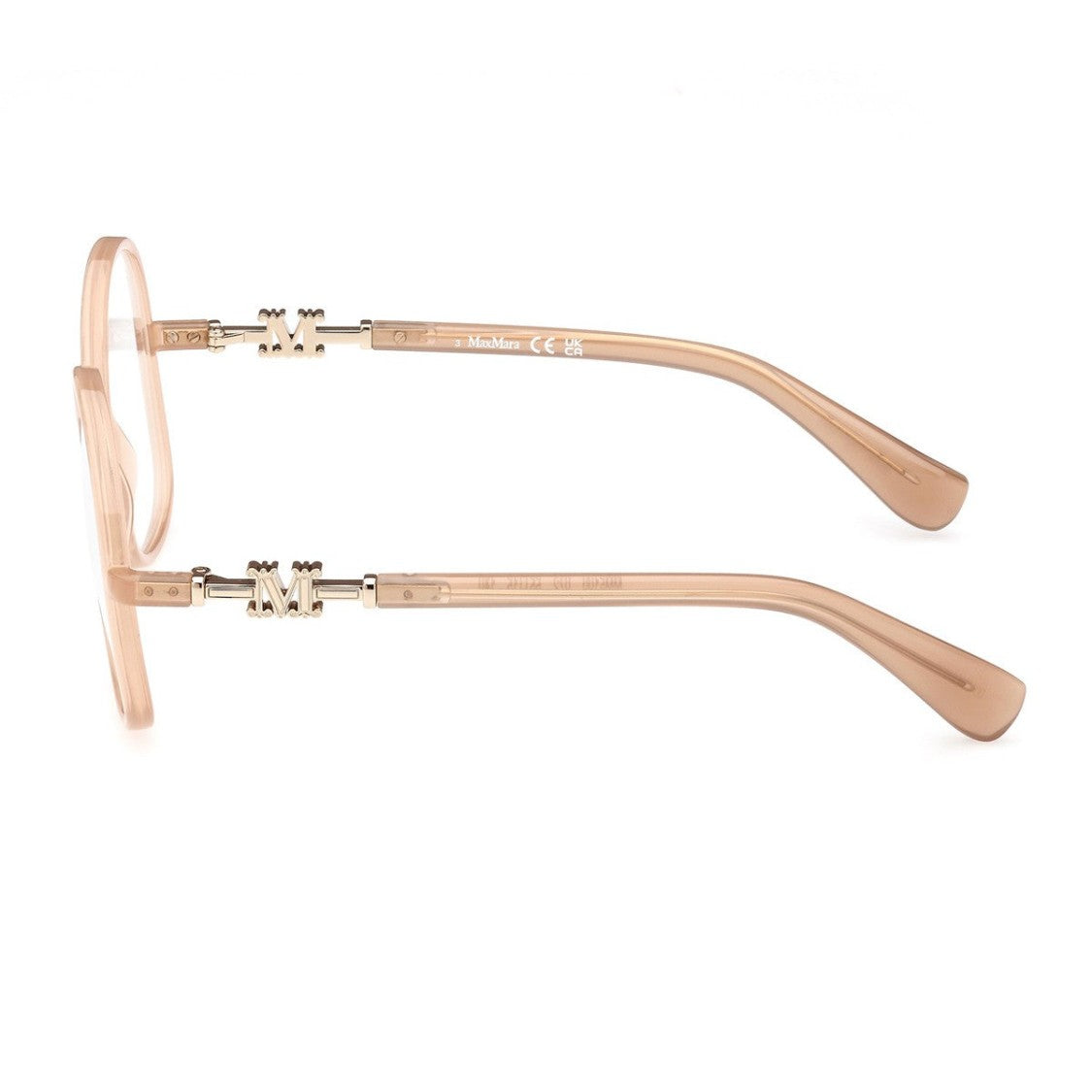 Max Mara Mm5100 Acetate Oversized Monogram Glasses