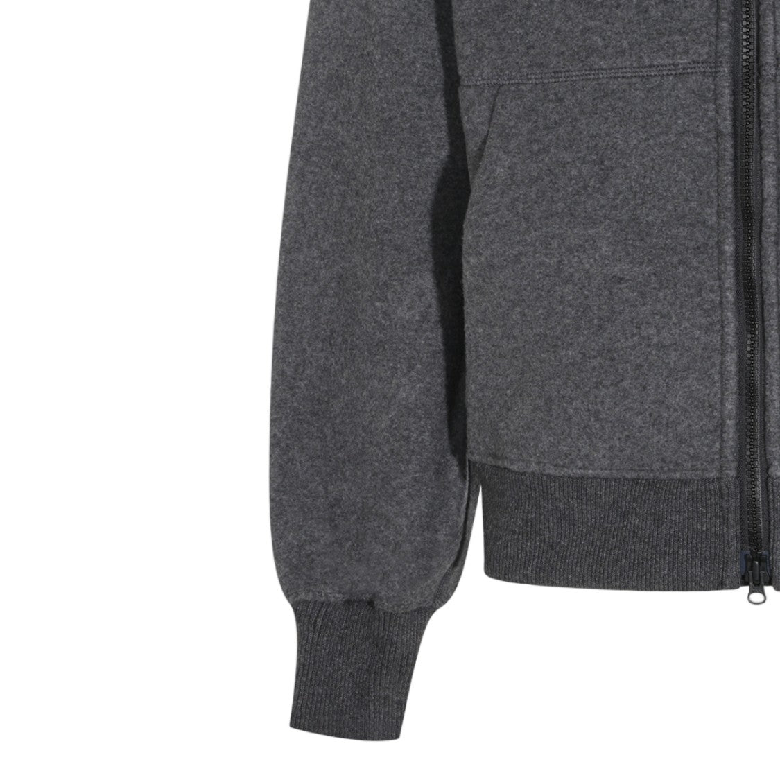 Canada Goose Dark Grey Hooded Zip-Up Jacket