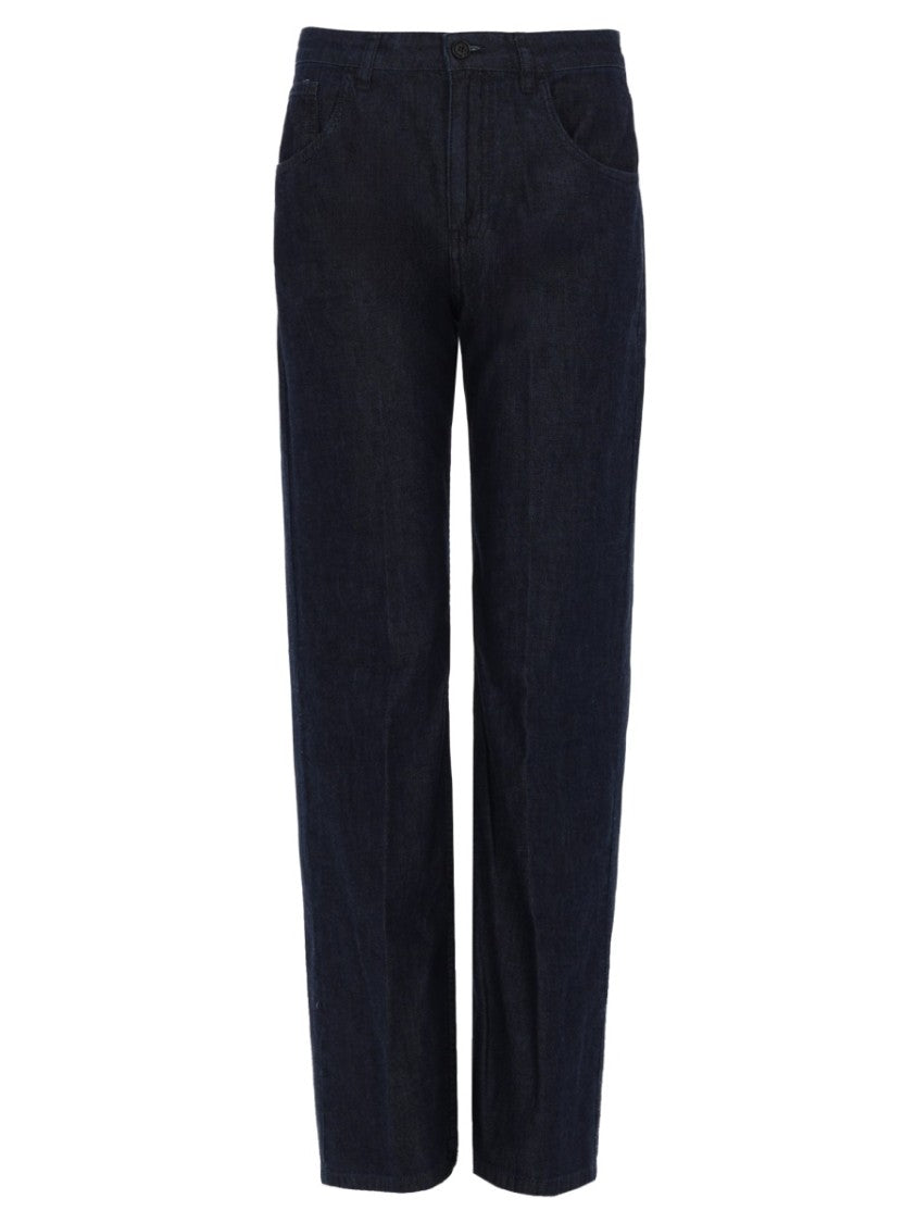 Aspesi Straight-Leg Classic Five-Pocket Jeans