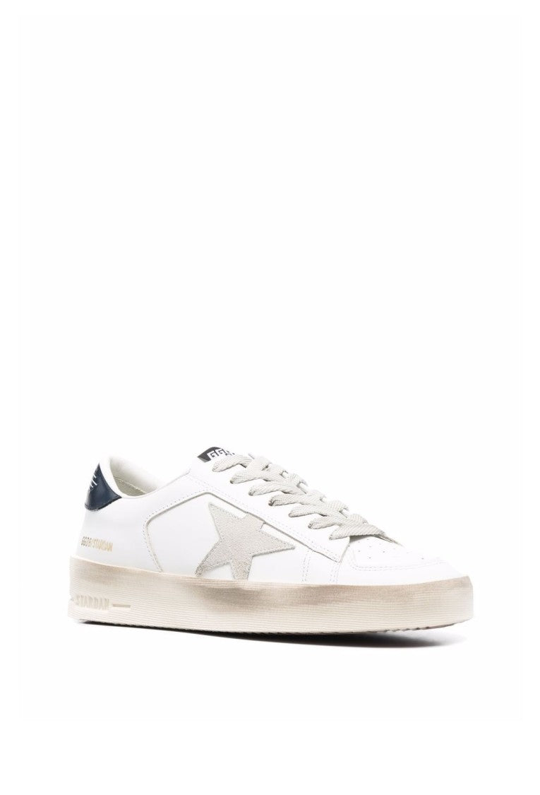 Golden Goose White Leather Sneakers