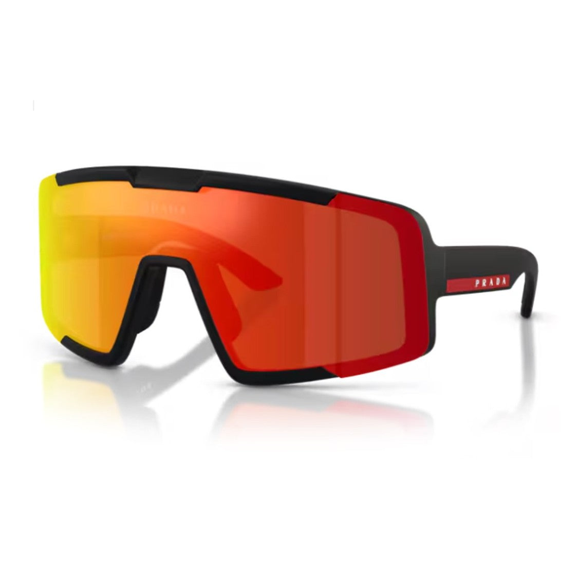 Prada Linea Rossa Matte Black Ps B07s Injected Sunglasses