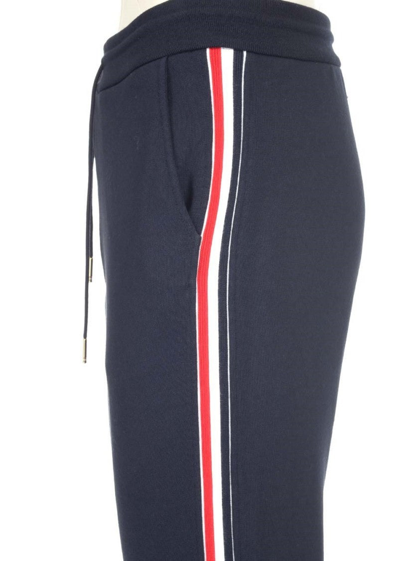 Thom Browne Relaxed Fit Trousers With Contrasting Stripe