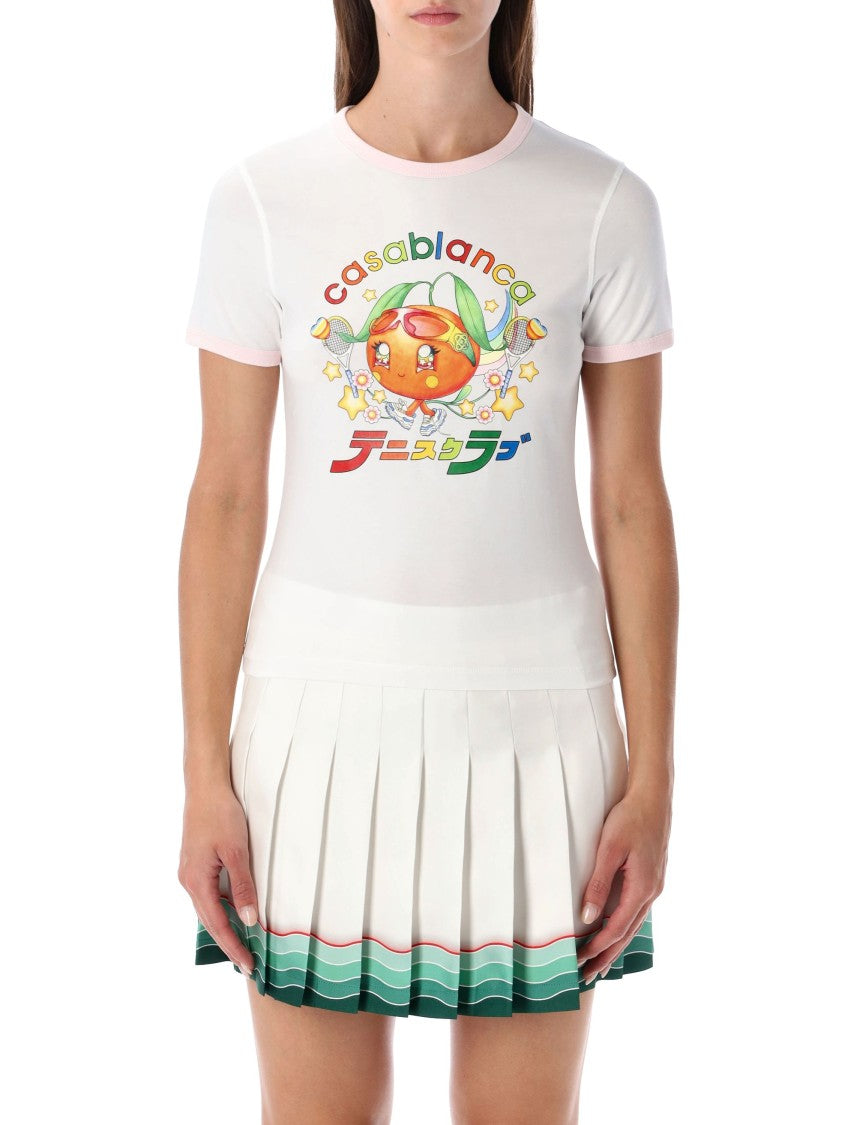 Casablanca Orange Mascot Tee